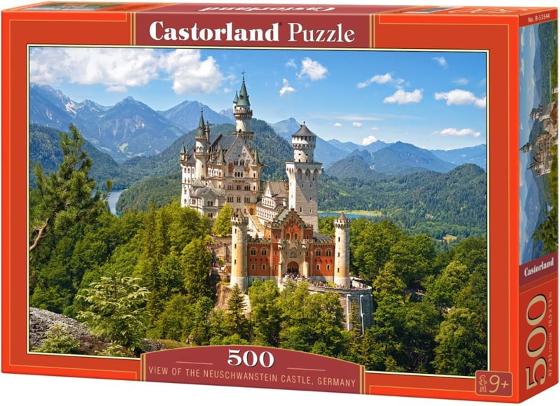 View of the Neuschwanstein Castle, Zicht op het kasteel van Neuschwanstein Castorland B-53544
[mwwsrc:20f48e4891044e99a44fce3bdbecf726d0935c50.jpg]