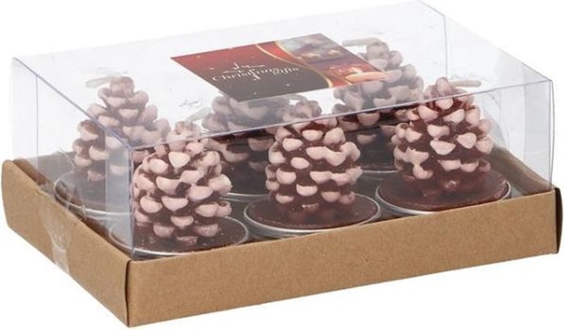 Dennenappel kaarsjes doosje 6 stuks
[mwwsrc:239af7d24b739415248c091958ae9117206f471e.jpg]
