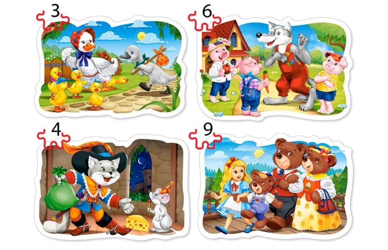 4 Delige puzzel set Klassieke Sprookjes Castorland B-005086
[mwwsrc:51fda718a1ce38cca292025421332202107ea73d.jpg]