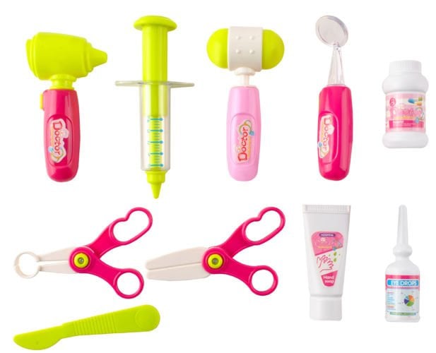 Doktersset met trolley roze / Medical play set roze
[mwwsrc:7a74e1736b24c53de033d2668faba91e6874c944.jpg]