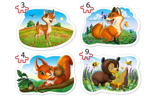 4 Delige puzzel set Dieren in het bos Castorland B-005079
[mwwsrc:9710c1dc7258b35a26ecadf5d1dd4e34d3f54dc3.jpg]