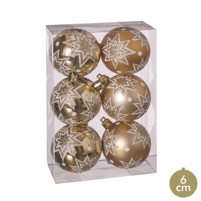 Kerstballen set 6 stuks Goud Ø 6 cm
[mwwsrc:97bedabc39a2593bde1d747a6688afdb12f6e8f9.jpg]