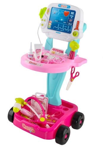Doktersset met trolley roze / Medical play set roze
[mwwsrc:a84aec0f3c4501cf410ecc4bd0faf024cb7e16b7.jpg]