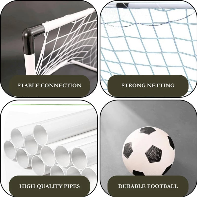 Voetbalset met 2 doeltjes, Voetbal goals set met 2 doeltjes
[mwwsrc:b82647d21c5a6afb82ecce9b38c69e6b96172f53.jpg]