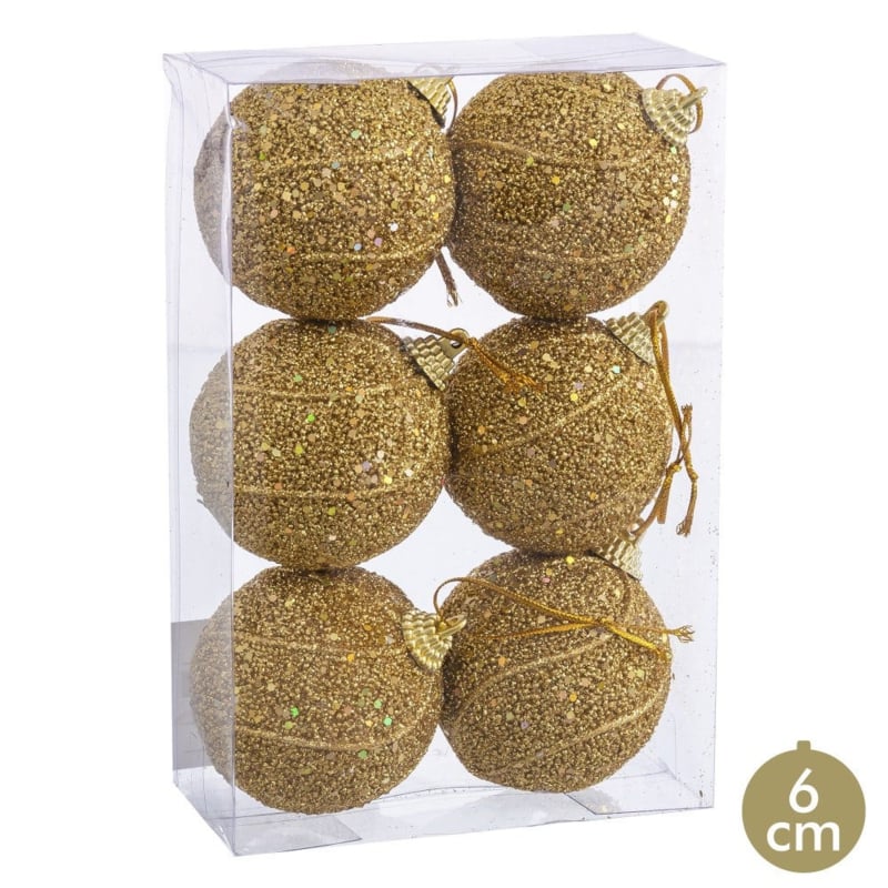 Kerstballen set 6 stuks Goud Ø 6 cm
[mwwsrc:be98aab582df87a0a3c0dce8256dbe195d7bfe28.jpg]