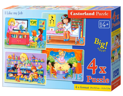 4 Delige puzzel set Ik hou van mijn baan Castorland B-041022
[mwwsrc:ca932b42bca2100cba32c3b893e03cf3be61f747.jpg]