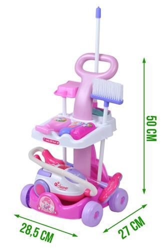 Schoonmaak trolley met stofzuiger / Magical play set Sweet home
[mwwsrc:e4fa31b26bc2af33ea0bc08e67f2c8b04e9b4c60.jpg]