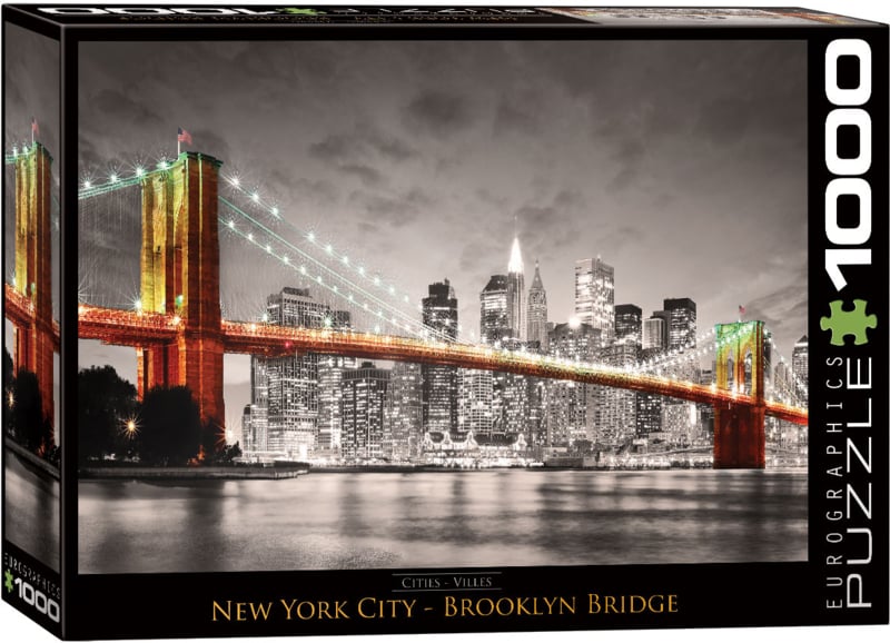 New York Brooklyn Bridge 1000 stukjes
[mwwsrc:ed084fe47dc273c5e14e7da96ccba78b4837a14e.jpg]