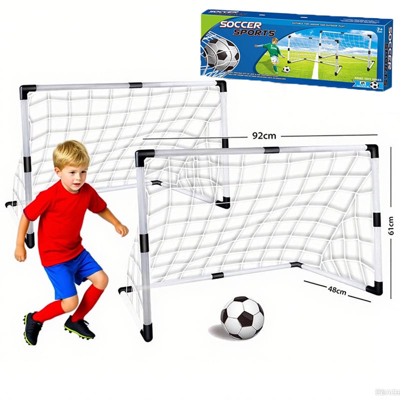 Voetbalset met 2 doeltjes, Voetbal goals set met 2 doeltjes
[mwwsrc:f36d8a39a235d36f626d91570fd3105fba3945c2.jpg]
