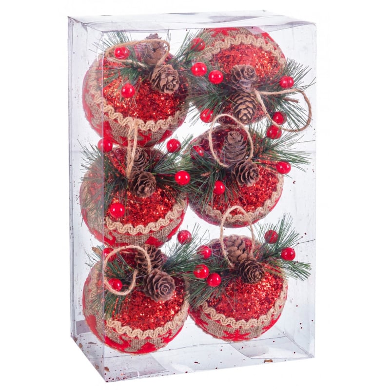 Kerstballen set 6 stuks Rood Ø 8 cm
[mwwsrc:f542958d0b56604a76d3e06051c225759a5a305b.jpg]
