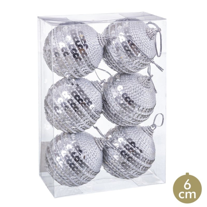 Kerstballen set 6 stuks Zilver Ø 6 cm
[mwwsrc:f562b9032d8aa449ce065a28837a19ed508cbe78.jpg]